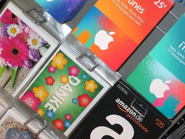 Prepaid Karten im Einzelhandel