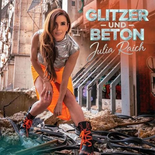 Glitzer und Beton