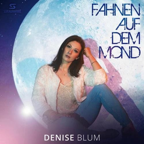 Fahnen auf dem Mond