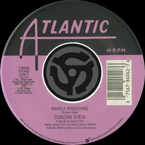 Barely Breathing (45 Version)