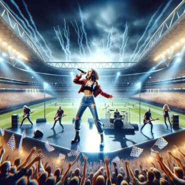 RadioMonster.FM Webradio - Leony rockt das EM-Finale und begeistert Millionen: Ein Triumph für die deutsche Popsängerin