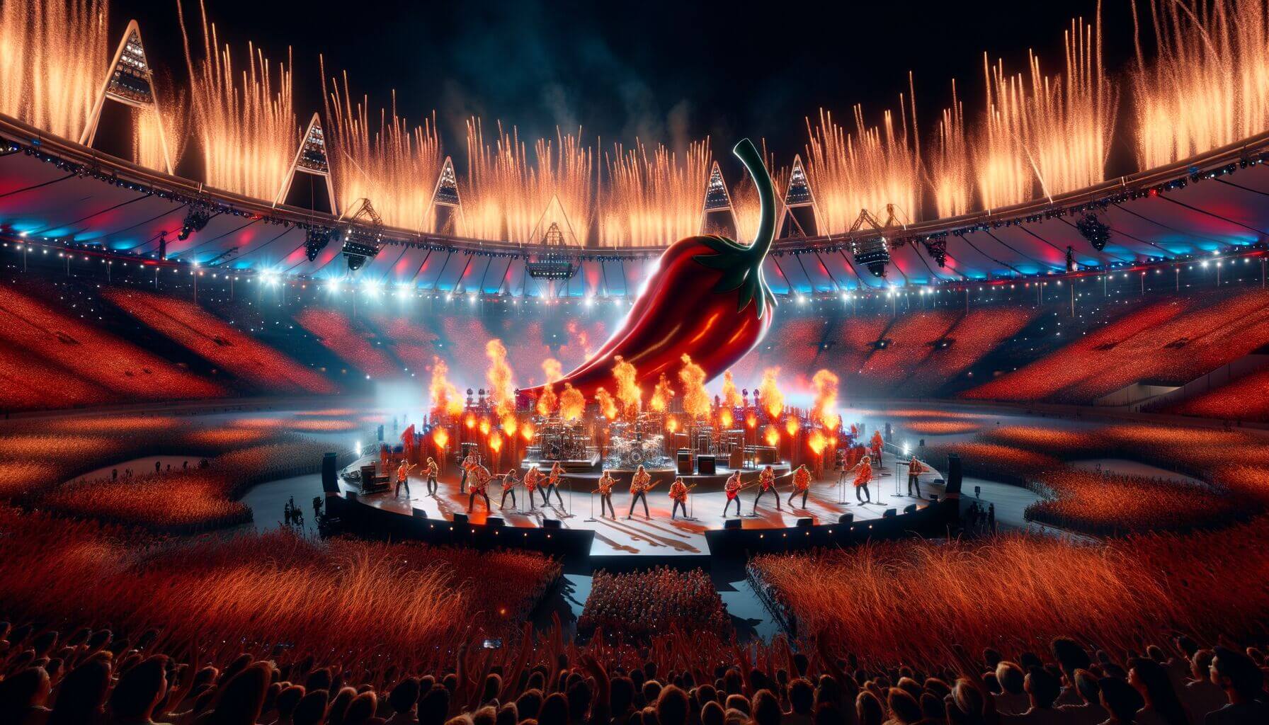 RadioMonster.FM Webradio - Red Hot Chili Peppers sorgen für spektakulären Abschluss der Olympischen Spiele 2024