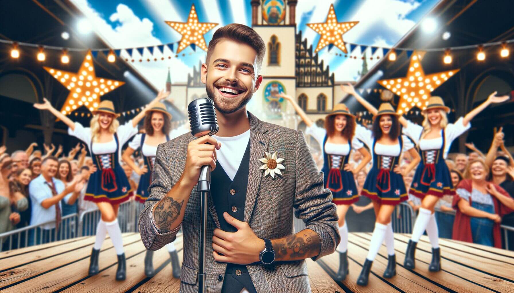 RadioMonster.FM Webradio - Kamrad: Der neue Star bei The Voice of Germany und seine Wiesn-Erfahrungen