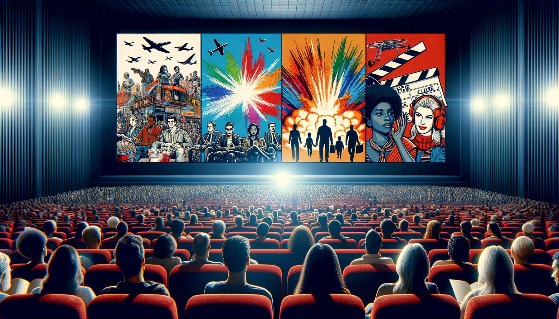 RadioMonster.FM Webradio - Aktuelle Highlights aus der Welt des Kinos: Von Blockbustern zu queeren Filmfesten