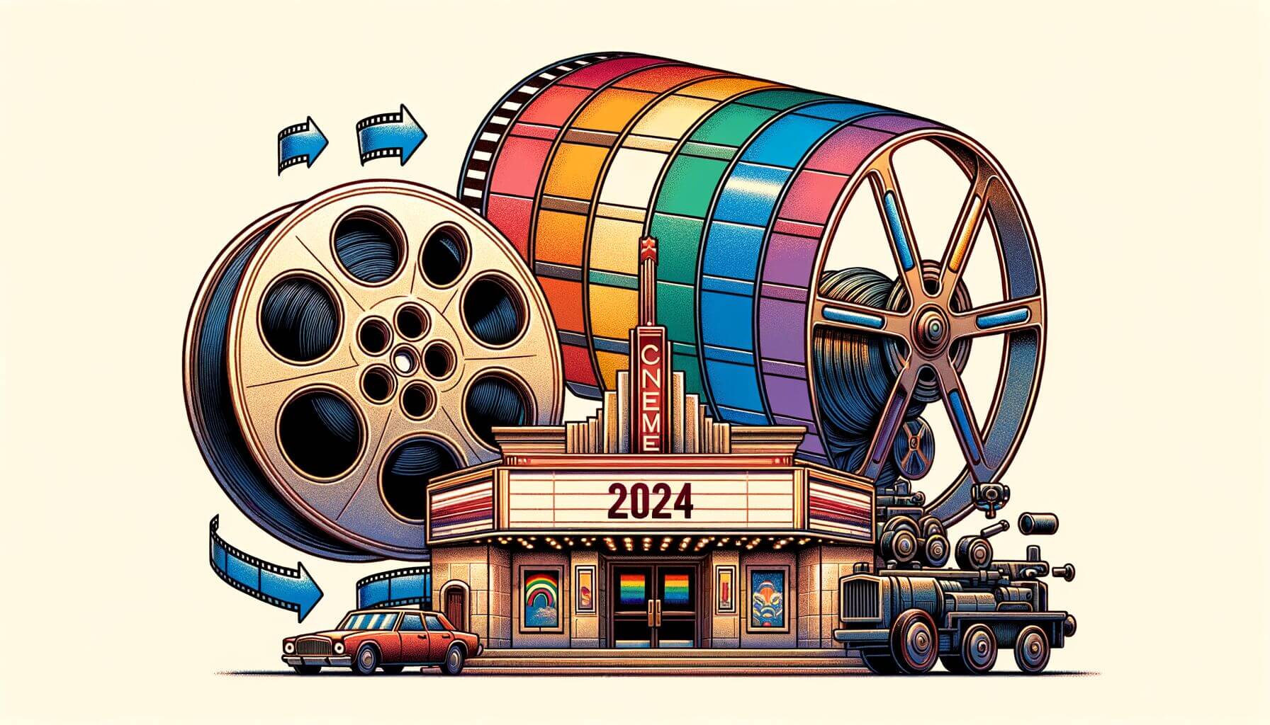 RadioMonster.FM Webradio - Kino 2024: Blockbuster, Queer Film und Lokalitäten im Wandel