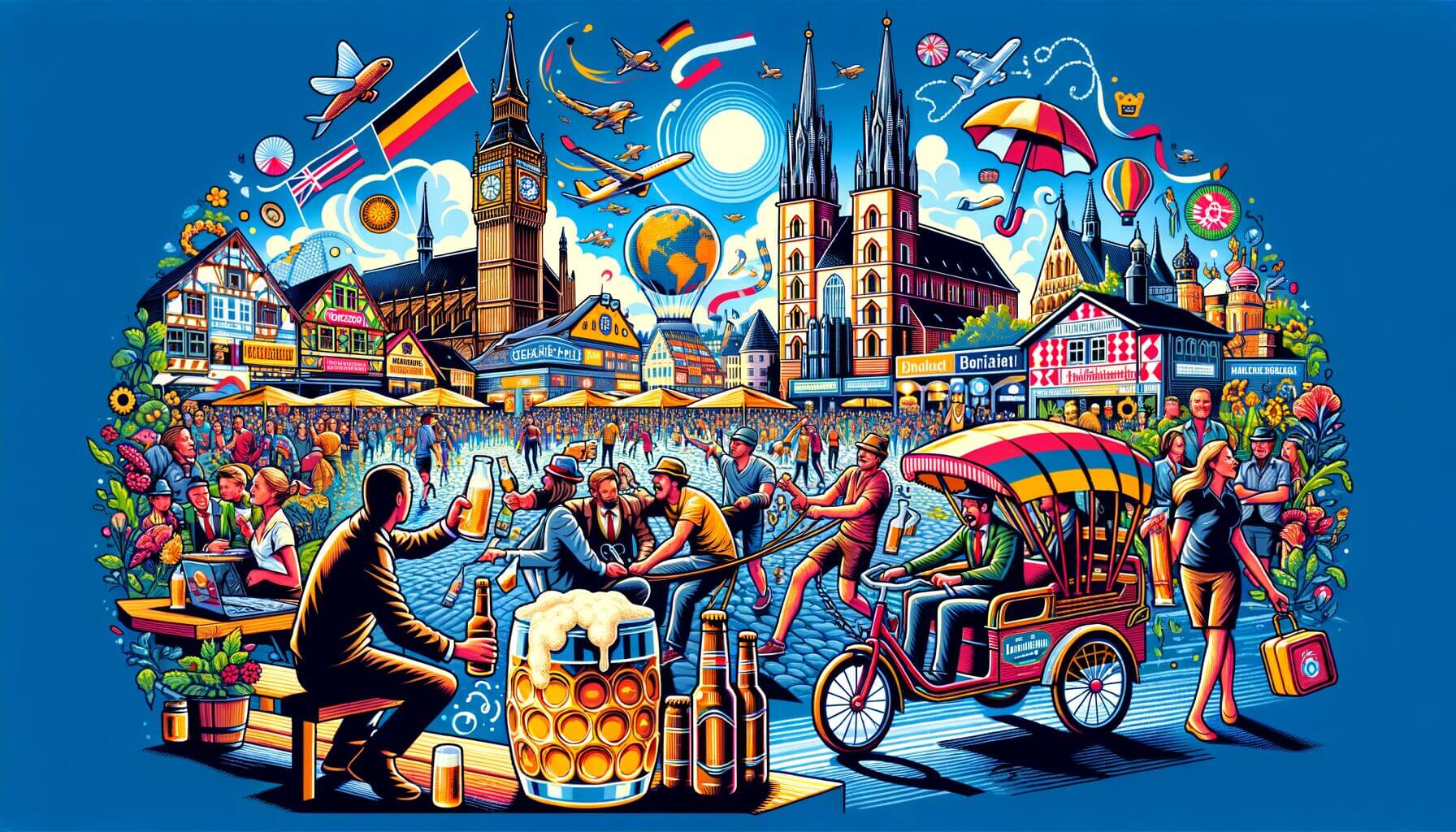 RadioMonster.FM Webradio - Promis, Rikscha-Kartelle und internationale Wiesn-Highlights: Ein Blick auf das Oktoberfest 2024