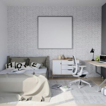 Hybrid Living: Home Office und Entspannungsbereich in einem